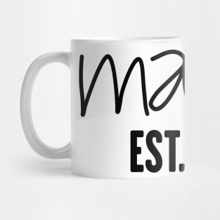 Mama Est 2024 shirt, Promoted to Mommy Mother's Day 2024 Mug